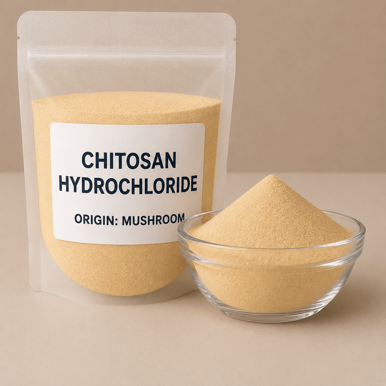 500g Chitosan Hydrochloride – (Mushroom)