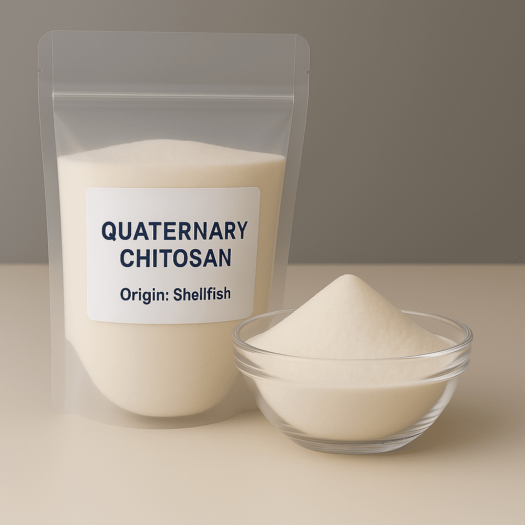Quaternary chitosan sellfish